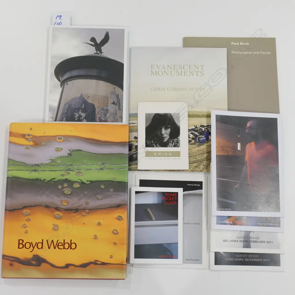 ELEVEN NZ PHOTOGRAPHY BOOKS: BOYD WEBB + OTHERS Image 1++
